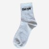 Chaussettes Chaton Gris Argent 1