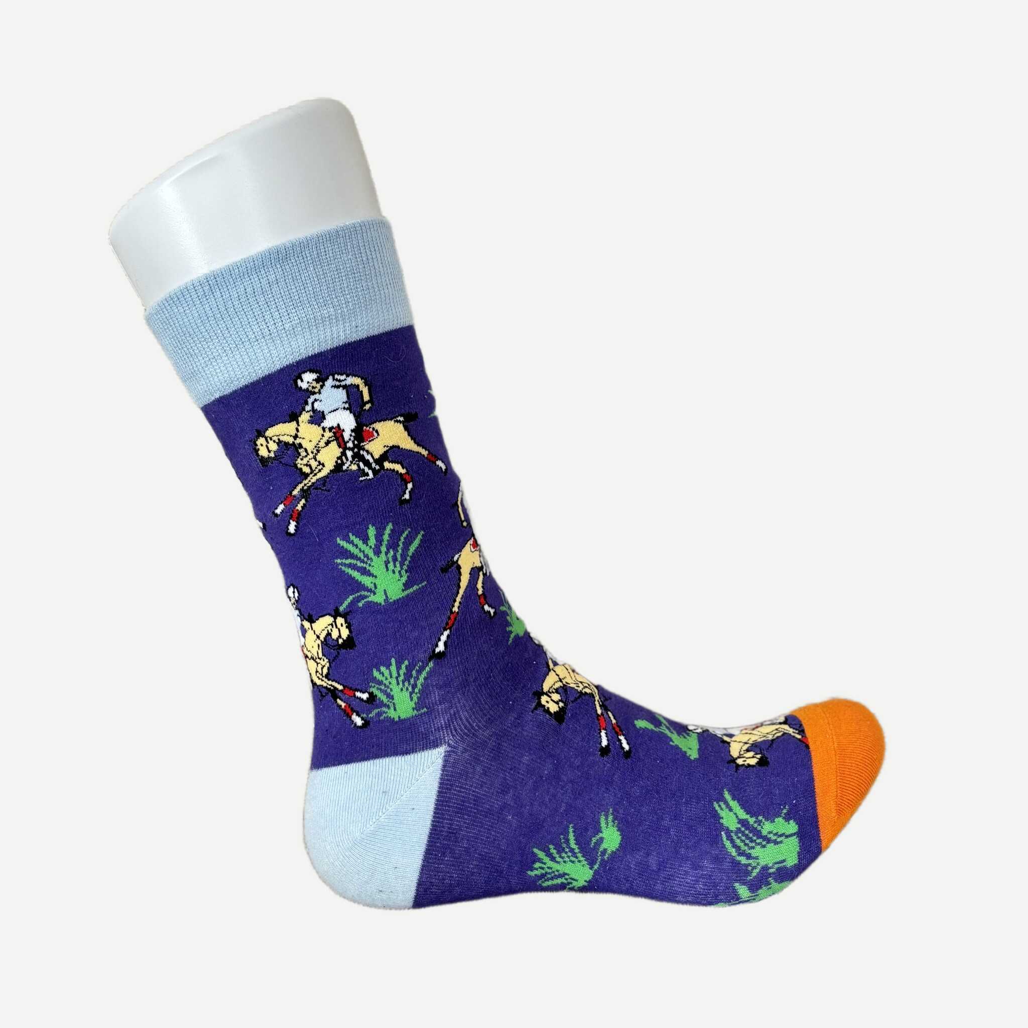 chaussettes-hola-olivia-equitation-violet-3 Chaussettes Hola Olivia Equitation Couleur Bleu Marine 3
