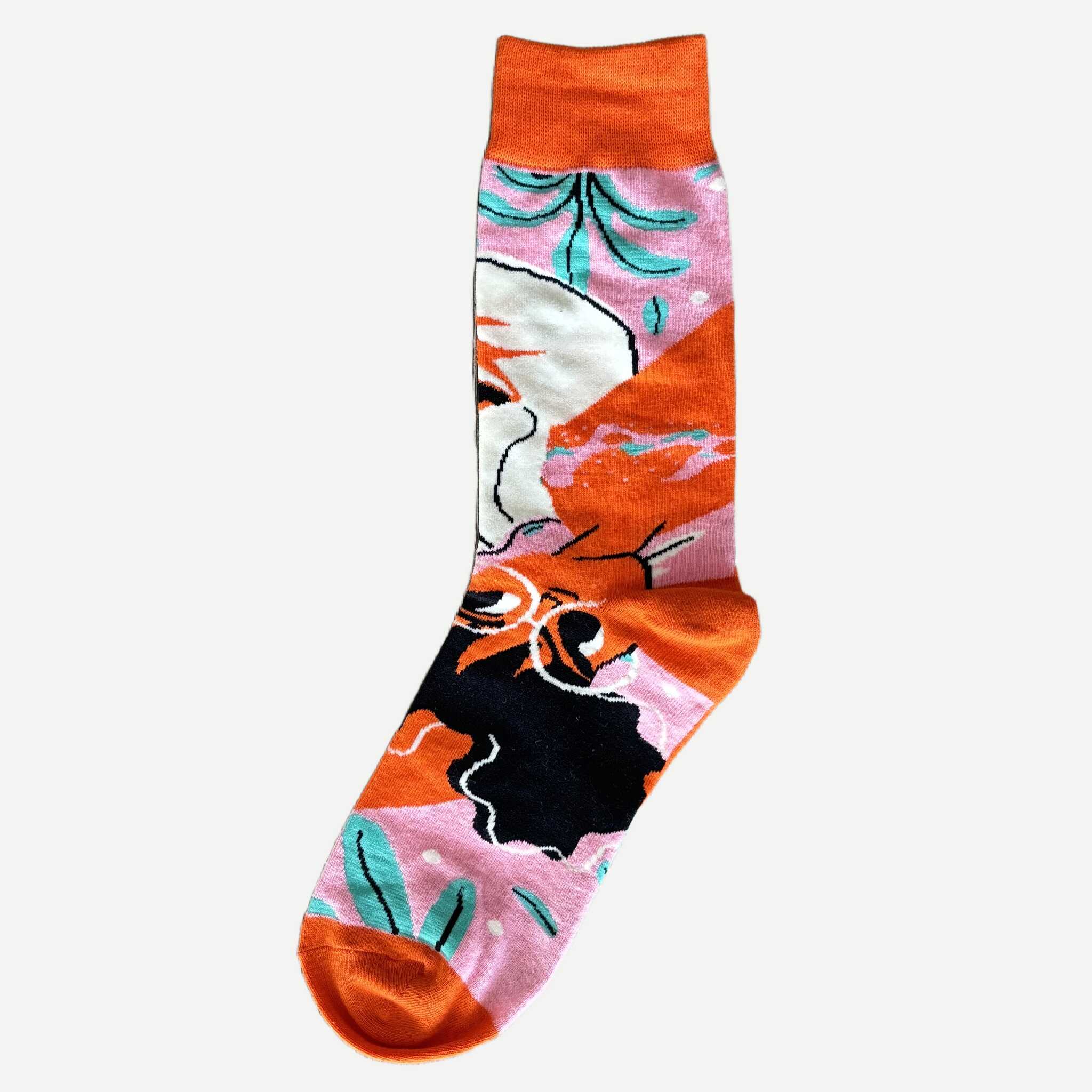 chaussettes-hola-olivia-fille-orange-1 Chaussettes Hola Olivia Fille Couleur Orange 1