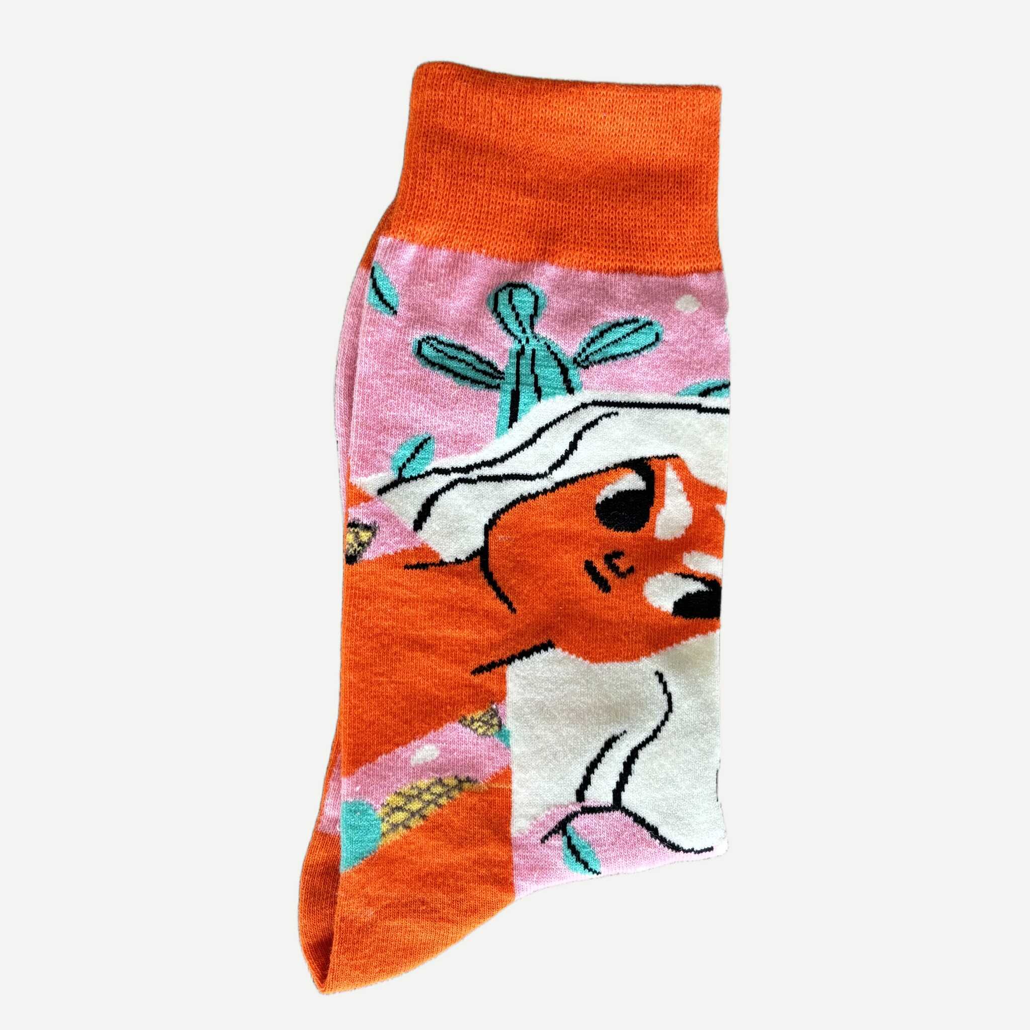 chaussettes-hola-olivia-fille-orange-2 Chaussettes Hola Olivia Fille Couleur Orange 2