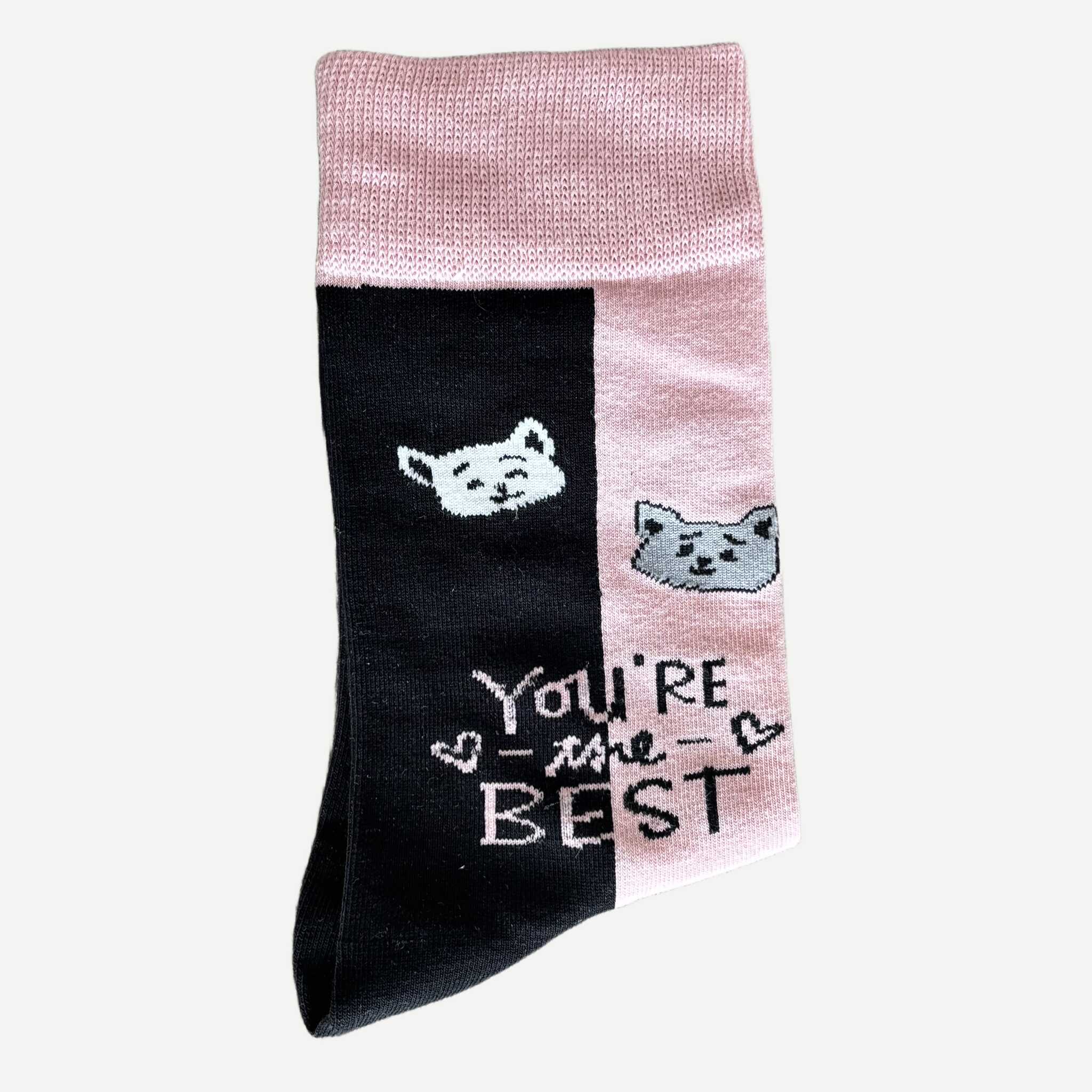 chaussettes-yanoir-motif-chat-best-rose-2 Chaussettes Yanoir Motif Chat Best couleur Rose 2
