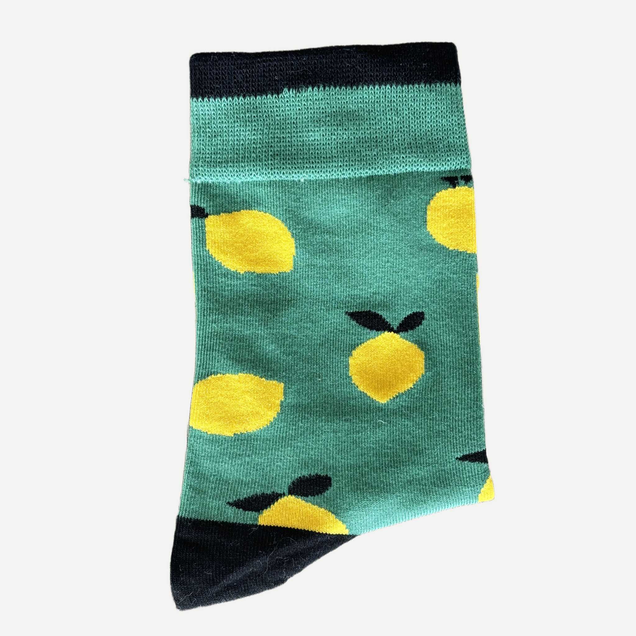 chaussettes-yanoir-motifs-fun-citron-vert-2 Chaussettes Yanoir Motifs Fun Citron Couleur Vert 2