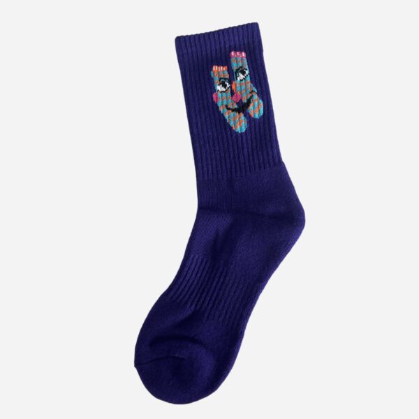 Chaussettes CEF Sport Pro Violet Foncé 1