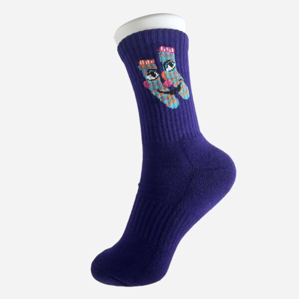 Chaussettes CEF Sport Pro Violet Foncé 3